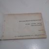 Picture of Instruction Manual and Service Card : VW 1200, VW 1300, VW1500, Sedan and Convertible