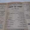 Picture of Noel Coward's Design for Living, Playbill/Theatre Programme : Oxford, Playhouse, February 1944