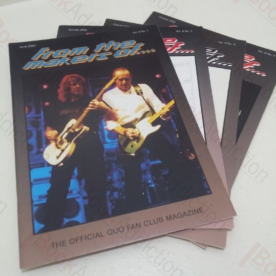 Picture of From the Makers Of, The Official Quo Fan Club Magazine (Vol 8, Issues 1-4, 2004-05)