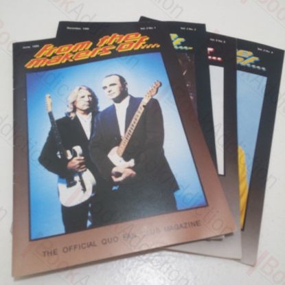 Picture of From the Makers of, The Official Quo Fan Club Magazine (Vol 2, Issues 1-4, 1995-96)