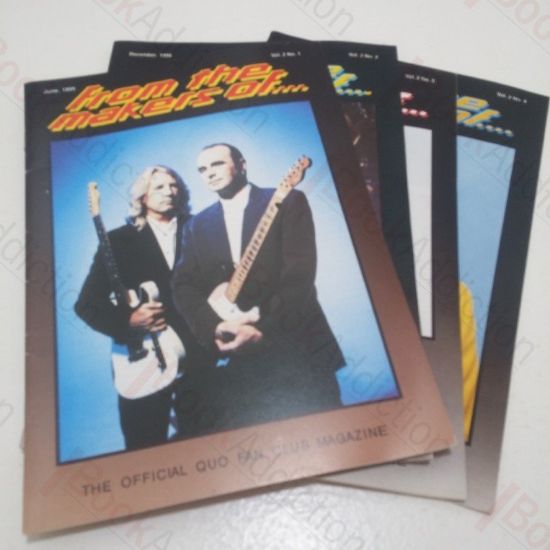 Picture of From the Makers of, The Official Quo Fan Club Magazine (Vol 2, Issues 1-4, 1995-96)