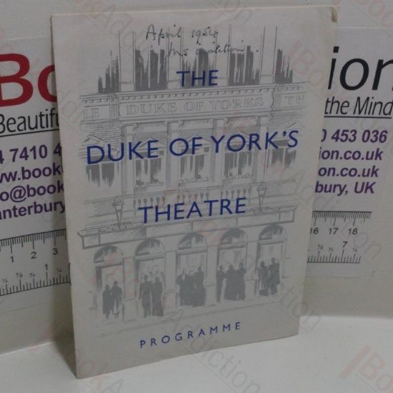 Picture of The Confidential Clerk by T S Eliot : Duke of York's Theatre Programme, April 1954
