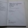 Picture of Molecules in Physics, Chemistry and Biology, Volume 1 : General Introduction to Molecular Sciences (Topics in Molecular Organization and Engineering Series)