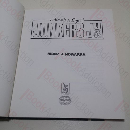 Picture of Junkers JU 52 (Aircraft and Legend series)