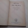 Picture of All For The Wolves (Sportsman's Series)