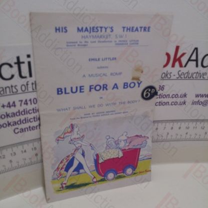 Picture of Blue for a Boy or What Shall We Do with the Body? His Majesty's Theatre Haymarket Theatre Programme