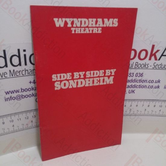 Picture of Side By Side By Sondheim : Wyndhams Theatre  Programme, July 1977