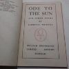 Picture of Ode To The Sun And Other Poems (Signed)