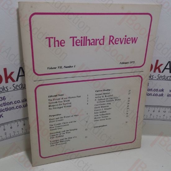 Picture of The Teilhard Review (Vol VII, Number 1, February 1972)