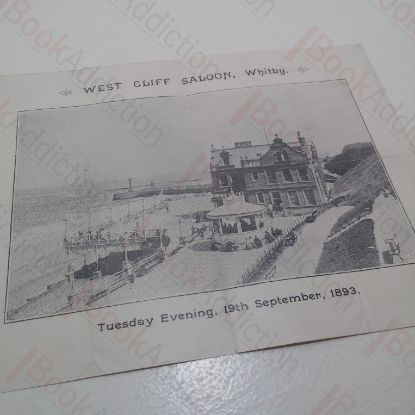Picture of West Cliff Saloon, Whitby, Programme of Entertainment, September 1893