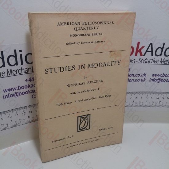 Picture of Studies In Modality (American Philosophical Quarterly, Monograph Series, No. 8)