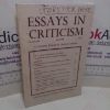 Picture of Essays in Criticism : Volume XXXVI, No. 2, April 1986