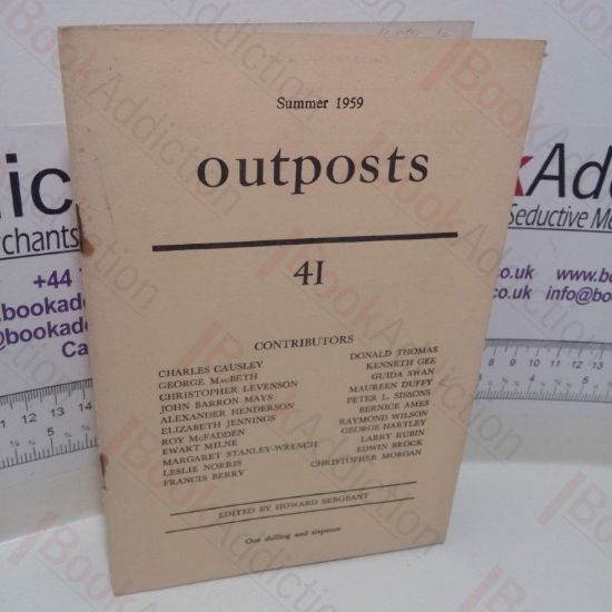 Picture of Outposts, Summer 1959, No. 41