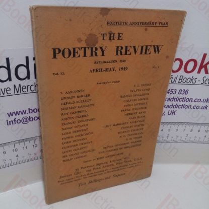 Picture of The Poetry Review, April-May 1949, Vol XL, No. 2