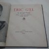 Picture of Eric Gill, with a Critical Monograph by Charles Marriott