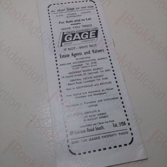 Picture of Lowestoft and Oulton Broad (Weekly Amusement Guide, September 4th, 1971)