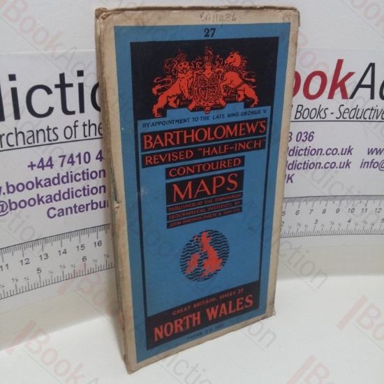 Picture of Bartholomew's Revised Half-Inch Contoured Maps - North Wales (Great Britain, Sheet 27)