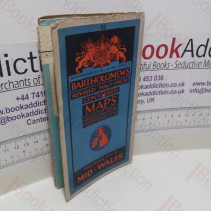 Picture of Bartholomew's Revised Half-Inch Contoured Maps - Mid Wales (Great Britain, Sheet 22)