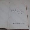 Picture of Handbook of Styles in English Antique Furniture