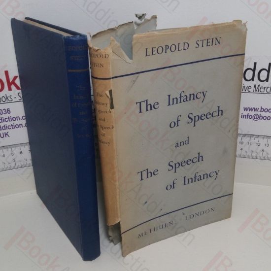 Picture of The Infancy of Speech and the Speech of Infancy