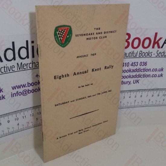 Picture of The Sevenoaks and District Motor Club Eighth Annual Kent Rally Brochure, 1962
