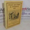 Picture of Church and Chapel in Oxfordshire, 1851 : The Return of the Census of Religious Worship (Oxfordshire Record Society, Volume 55)