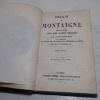 Picture of Essais De Montaigne: Volume II - Nouvelle Edition Avec Des Notes Choisies Dans Tous Les Commentateurs et La Traduction De Toutes Les Citations Que Renferme Le Texte Par M J V Leclerc