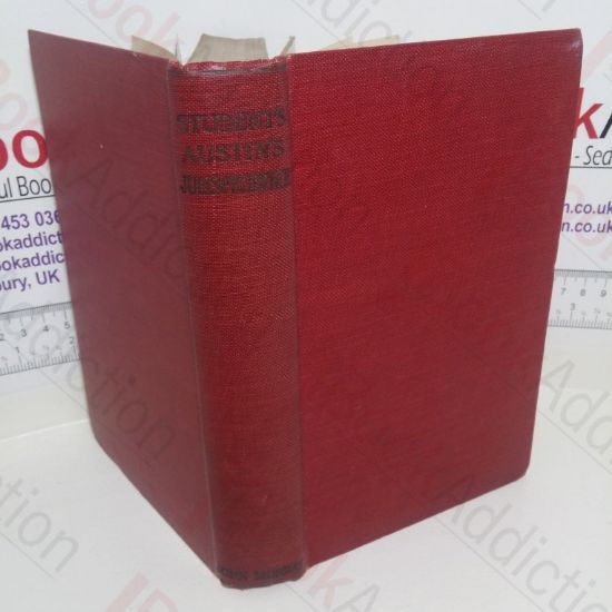 Picture of Lectures on Jurisprudence or the Philosophy of Positive Law (Student's Edition)