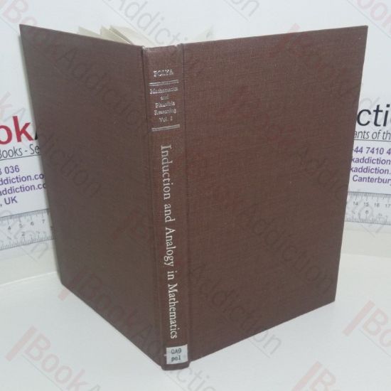 Picture of Induction and Analogy in Mathematics (Mathematics and Plausible Reasoning series)