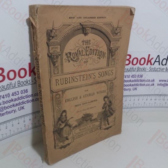 Picture of Fifty Songs by Rubinstein with German and English Words