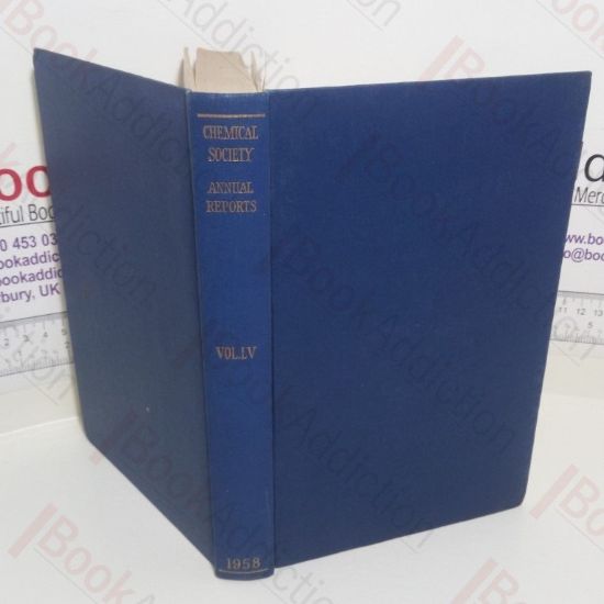 Picture of The Chemical Society Annual Reports on the Progress of Chemistry for 1958 : Volume LV