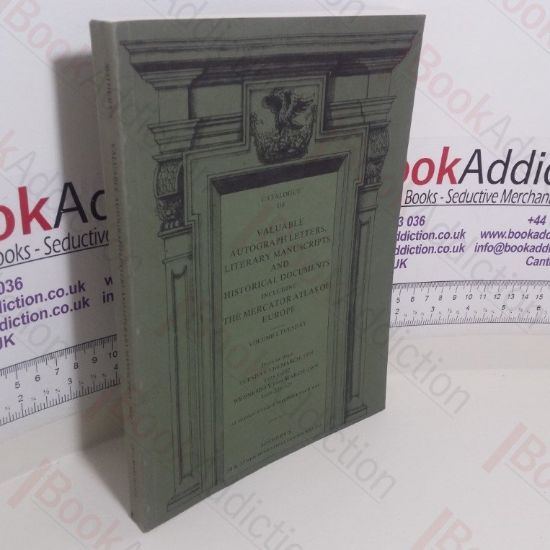 Picture of Catalogue of Valuable Autograph Letters, Literary Manuscripts and Historical Documents : Volume 1 (Auction Catalogue, Sotheby's, London, 1 March 1979)