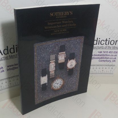 Picture of Important Watches, Wristwatches and Clocks (Sotheby's Auction Catalogue, New York, 14 February 1994)