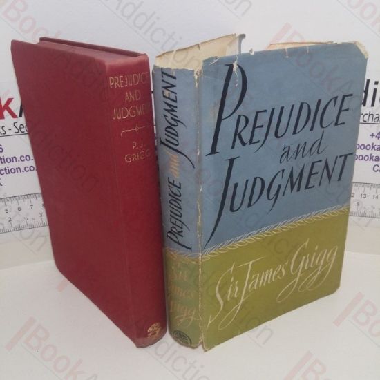 Picture of Prejudice and Judgment (Signed)