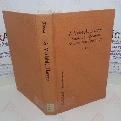 Picture of A Variable Harvest: Essays and Reviews of Film and Literature