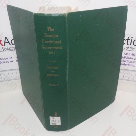 Picture of The Russian Provisional Government 1917: Documents (Volume 2)