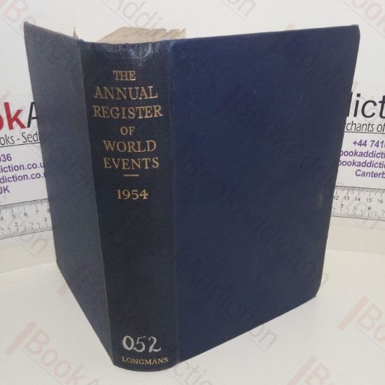 Picture of The Annual Register of World Events: A Review of the Year, 1954