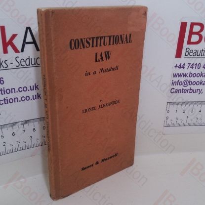 Picture of Constitutional Law in a Nutshell