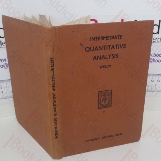 Picture of Intermediate Quantitative Analysis