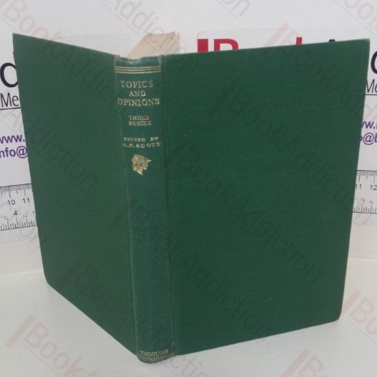 Picture of Topics and Opinions (Third series)