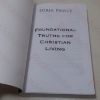 Picture of Foundational Truths For Christian Living