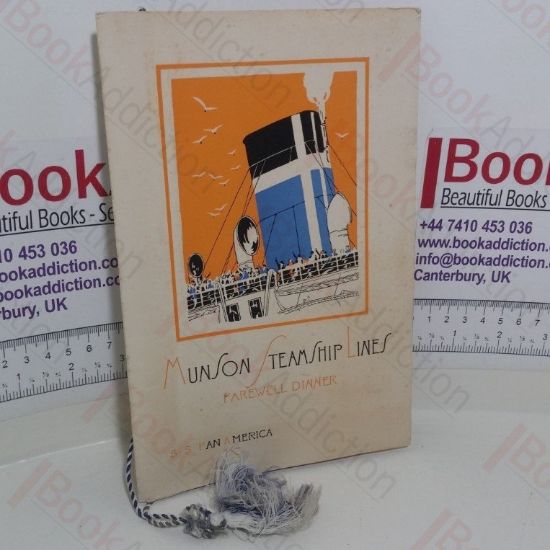 Picture of Munson Steamship Lines Farewell Dinner, September 1936