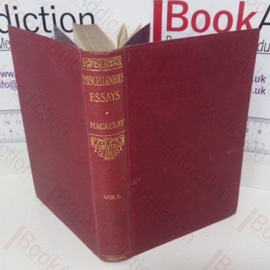 Picture of Miscellaneous Essays (Volume 1)