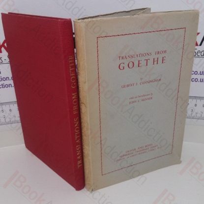 Picture of Translations from Goethe (Signed and inscribed by John V Skinner)