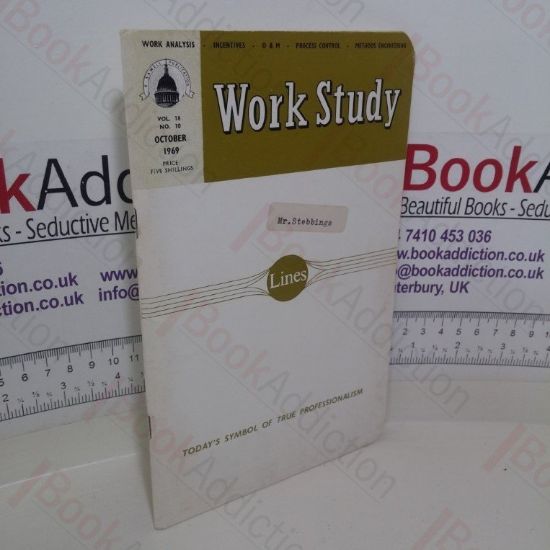 Picture of Work Study (Volume 18, No. 10, October 1969)