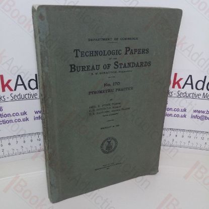 Picture of Technologic Papers of the Bureau of Standards: No. 170 - Pyrometric Practice