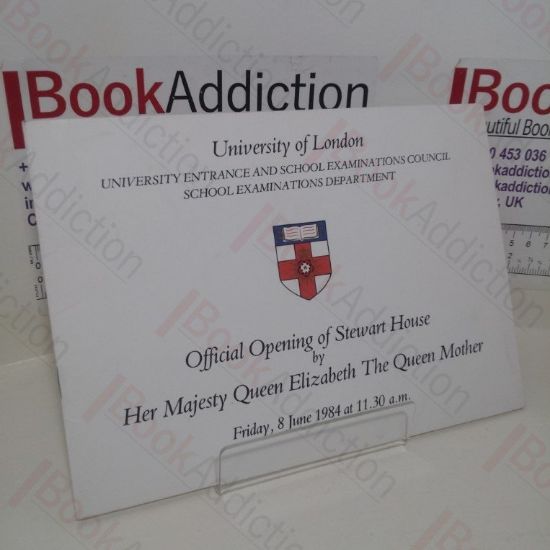 Picture of Official Opening of Stewart House, University of London, 8th June 1984