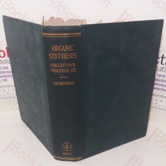 Picture of Organic Syntheses: Collective Volume 3: A Revised Edition of Annual Volumes 20-29