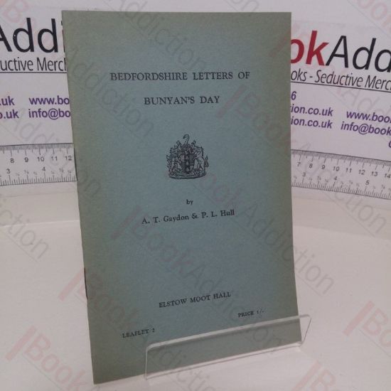 Picture of Bedfordshire Letters of Bunyan's Day