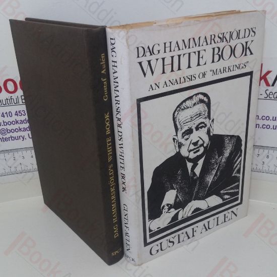 Picture of Dag Hammarskjold's White Book: An Analysis of Markings